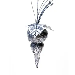 Finial Ornament Silver