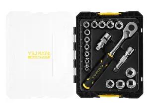 STANLEY FATMAX 18-Piece Socket Set with Maxidrive Technology