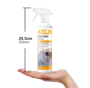 KEL - Urine Stain Remover, Destroys Pet Odours, Suitable for Fabrics and Upholstery - 500ml