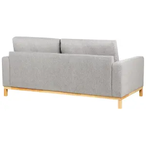 2 Seater Fabric Sofa Grey SIGGARD