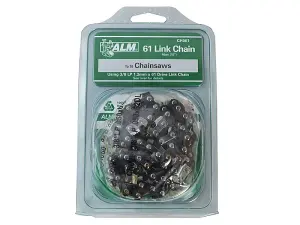 ALM Manufacturing CH061 Chainsaw Chain 3/8in x 61 Links 1.3mm - Fits 45cm Bars