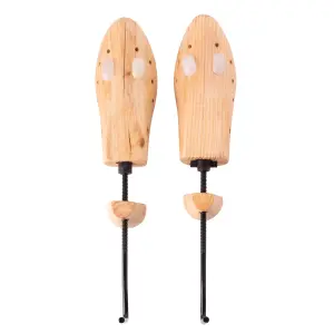 Hardys Wooden Shoe Tree - Easy Adjustment, Tree & Shoe Stretcher/Expander Combination, Conforms to Width/Length - UK Size 7-11