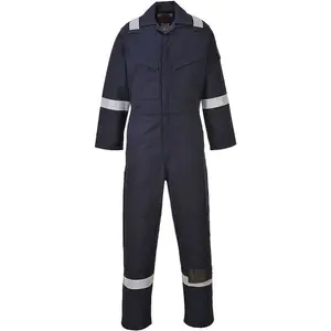 Portwest Flame Resistant Light Weight Anti-Static Coverall