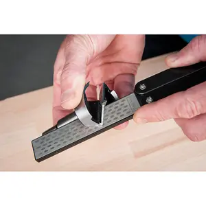 Axminster Workshop Double-Sided Folding Diamond Sharpener