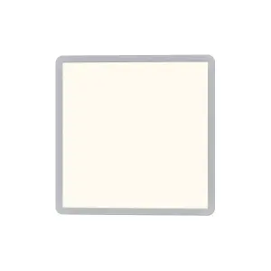 Nordlux Oja 29 Square 3000/4000K 3-Step Indoor Living Dining Bedroom Ceiling Light In White (Height) 2.3cm