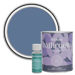 Rust-Oleum Blue River Matt Bathroom Tile Paint 750ml