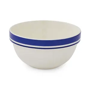 Potter's Stripe Set Of 4, 7 Inch Stacking Bowls (Set of 4) Blue