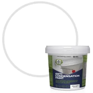 Stonecare4U Anti-Condensation Paint - Brilliant White (2.5L) Protect From Moisture & Reduce Condensation on Walls & Ceilings