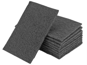 Flexipads World Class Hand Pads Grey Ultra Fine 230 x 150mm (Pack 10)