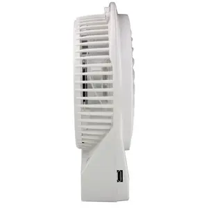 Mini USB Rechargeable Cordless Fan - Compact & Portable Powerful Fan with 3 Power Levels - Measures H14cm x W11cm x D4cm