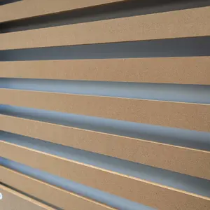 Unpained Horizontal Grill Radiator Cover - Medium