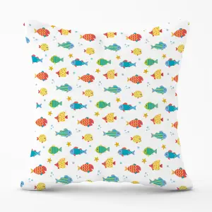 Swimming Fish Cushions 60cm x 60cm