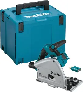 MAKITA DSP601ZJU Twin 18v Plunge saw 165mm blade