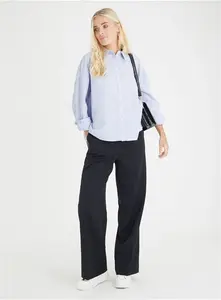 Black Wide Leg Trousers - Tu Clothing By Sainsburys