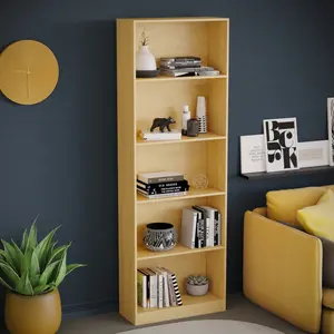 Ronald Bookcase Oak / 175 cm H x 60 cm W