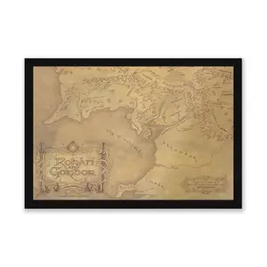 Official Lord Of The Rings Rohan And Gondor Entrance Mat 40cm x 60cm dimension, Durable, Indoor Only