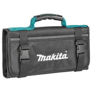 Makita E-15506 Tool Wrap with Handle & Front Pocket  Blue Tool Roll Strap System