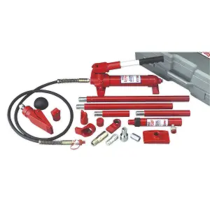 Sealey Hydraulic Body Repair Kit 4 Tonne SuperSnap Type Pump Hose Ram RE83/4