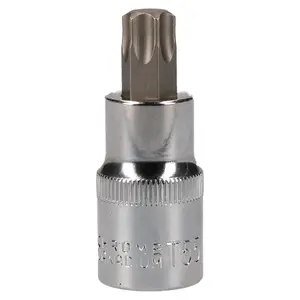 T55 x 55mm 1/2" Drive Torx Star Socket Male T-Star Cr-V Steel AU638