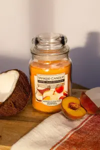 Yankee Candle Large Jar Candle - Coconut Peach Smoothie