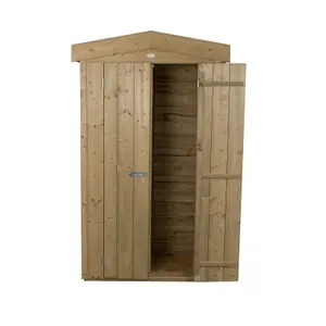 Forest Garden Natural timber Overlap Apex Garden storage 2x3 ft 1830mm 1100mm