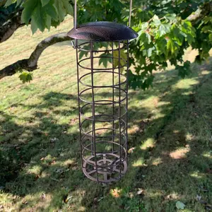 Hanging Fatball Bird Feeder For Selections Metal Bird Feeding Stations