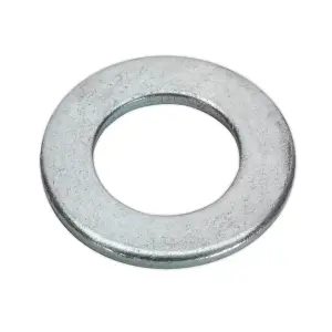 Sealey Flat Washer M24 x 50mm Form C BS 4320 - Pack of 25 Silver FWC2450