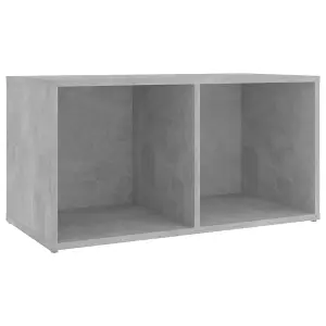 Berkfield TV Cabinets 2 pcs Concrete Grey 72x35x36.5 cm Engineered Wood