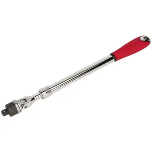 Extendable Ratcheting Breaker Pull Bar - 1/2" Sq Drive Knuckle - 460 to 600mm