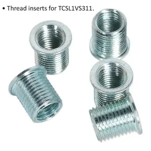 Pack of 5 M8 x 1mm Thread Inserts - 12mm Length for ys01925 Repair Kit