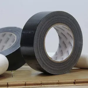 Faithfull Black Gaffa Tape 50m Roll 50mm Width Heavy Duty Tape FAITAPEGAFBK