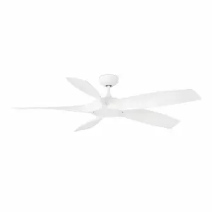 Luminosa Cocos White 5 Blade Ceiling Fan With DC Motor Smart