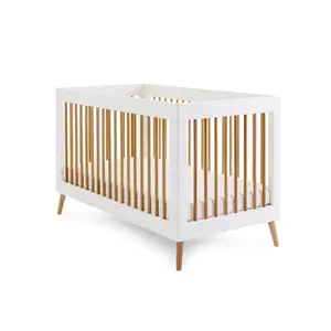 Maya Cot Bed White/Brown