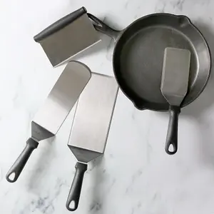 4pc Stainless Steel Spatula BBQ Set - M&W