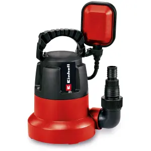 Einhell Clear Water Pump 350W 8000 L/H Submersible Pump Drain Hot Tubs & Pools Down To 1mm - GC-DP 3580 LL