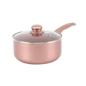 Cermalon Rose Gold 8 Piece Cookware Set