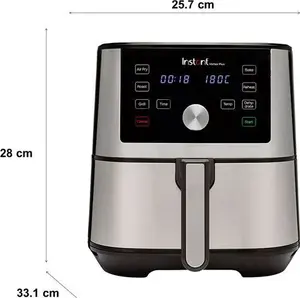 Instant Vortex Plus Air Fryer, 3.8L, Stainless Steel