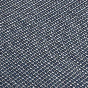 Outdoor Flatweave Rug 120x170 cm Blue