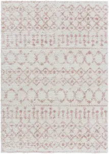 SAANJH Boho Shaggy Area Rug 160 x 220 cm