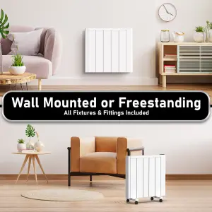 MYLEK Ceramic Panel Heater Radiator Electric with WIFI Smart APP, Programmable Digital Timer