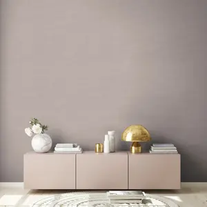 Galerie Welcome Home Bronze Brown Cotton Texture Wallpaper