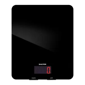 Salter 1160BKDR High Capacity Kitchen Scales, Black