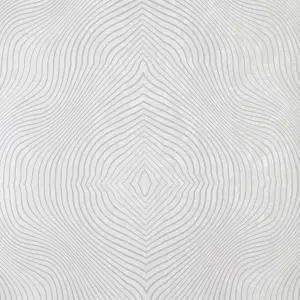 Galerie Slow Living Ivory White Flow Geometric 3D Embossed Glitter Wallpaper Roll