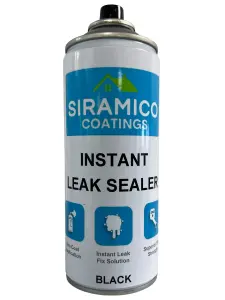 Instant Leak Sealer Black - 400ml - Waterproof Sealant Spray