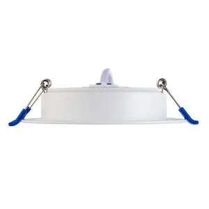 Luminosa Circo 9W Recessed Downlight Matt White