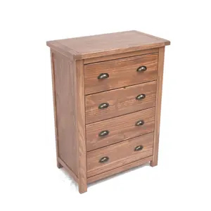 Padua 4 Drawer Chest of Drawers Brass Cup Handle