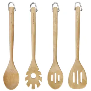 KitchenAid 4pc Birchwood Tool Set