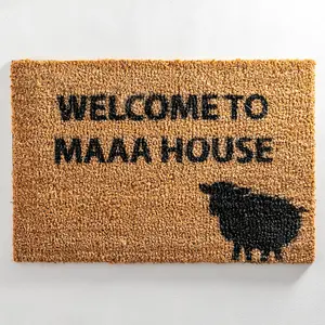 Welcome to Maaa House Doormat - Regular 60x40cm