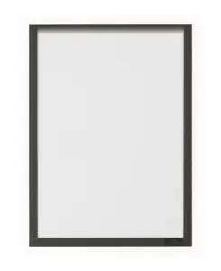 Durable Magnetic Easy-Insertion Info Pocket Signage for Metal - 5 Pack - A4 Grey