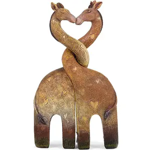 Giraffe Family Figurine Decorative Set